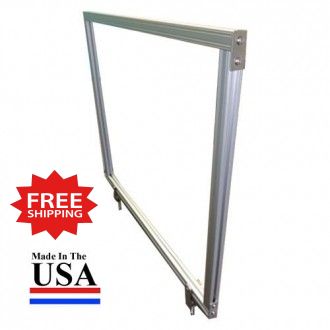 Attachable Desktop Protection Screen 24"H x 59"W for Safe Physical Distancing - FREE SHIPPING!!